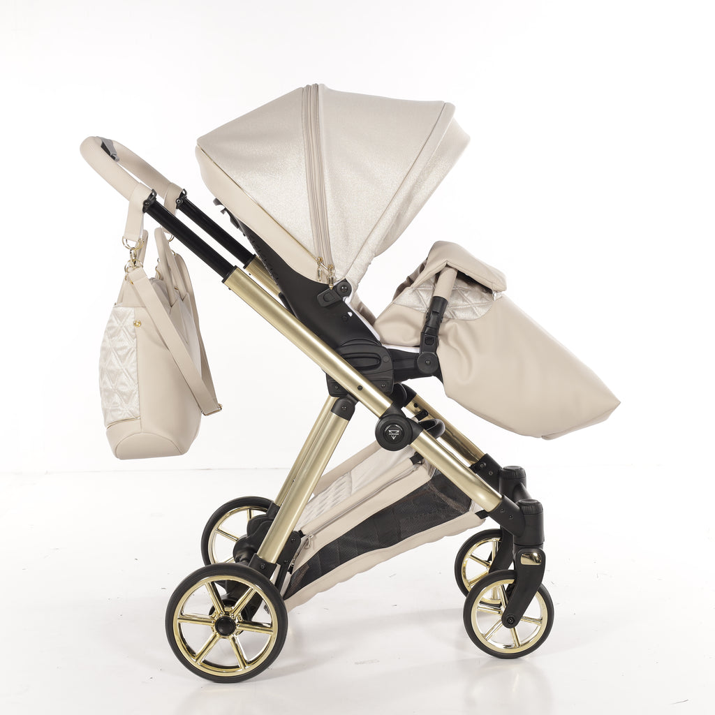 Poussette 2en1 Junama Elegante Lamé