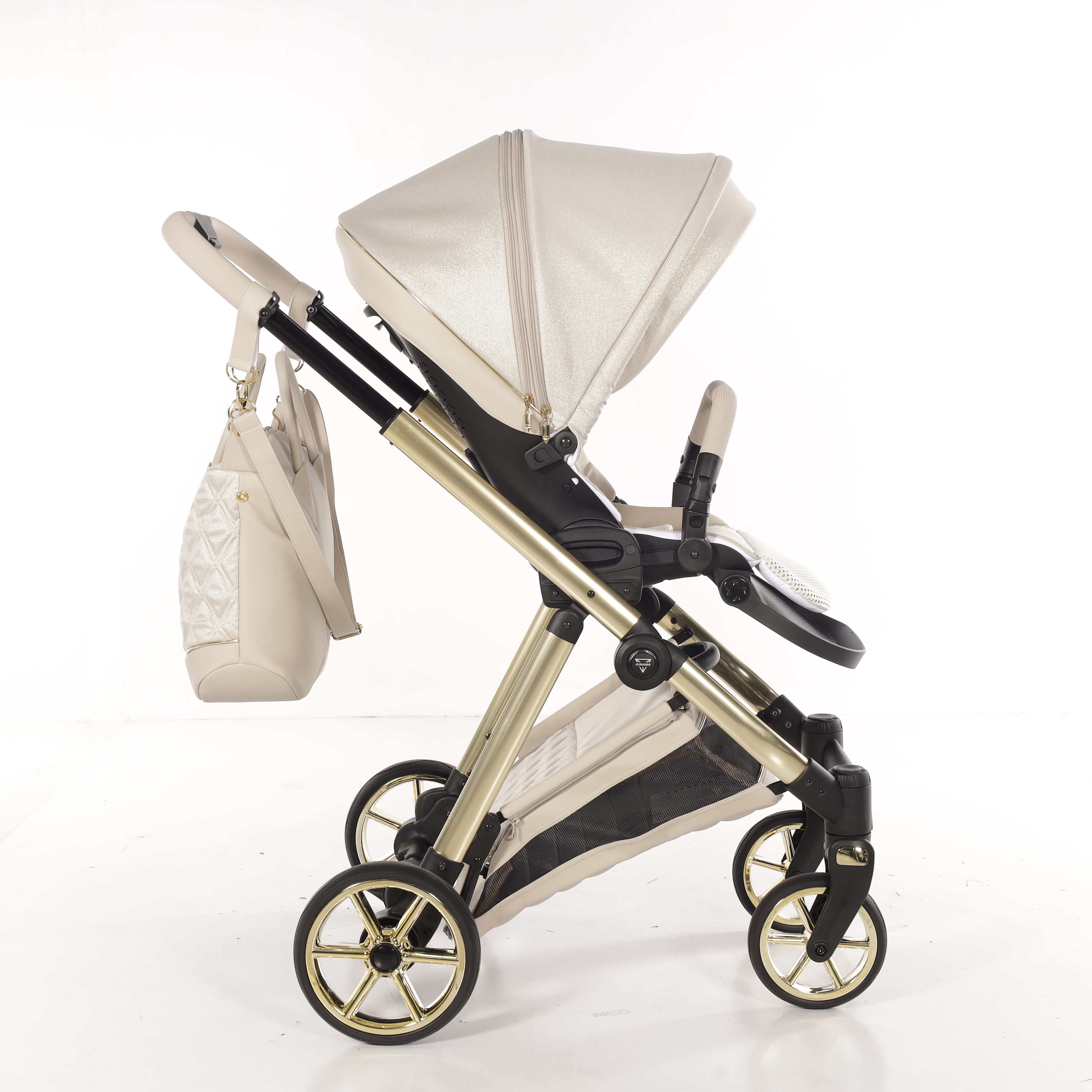 Poussette 2en1 Junama Elegante Lamé