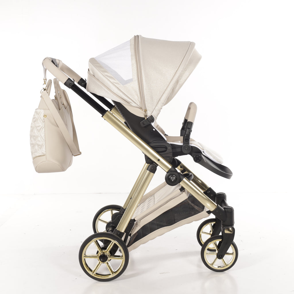 Poussette 2en1 Junama Elegante Lamé