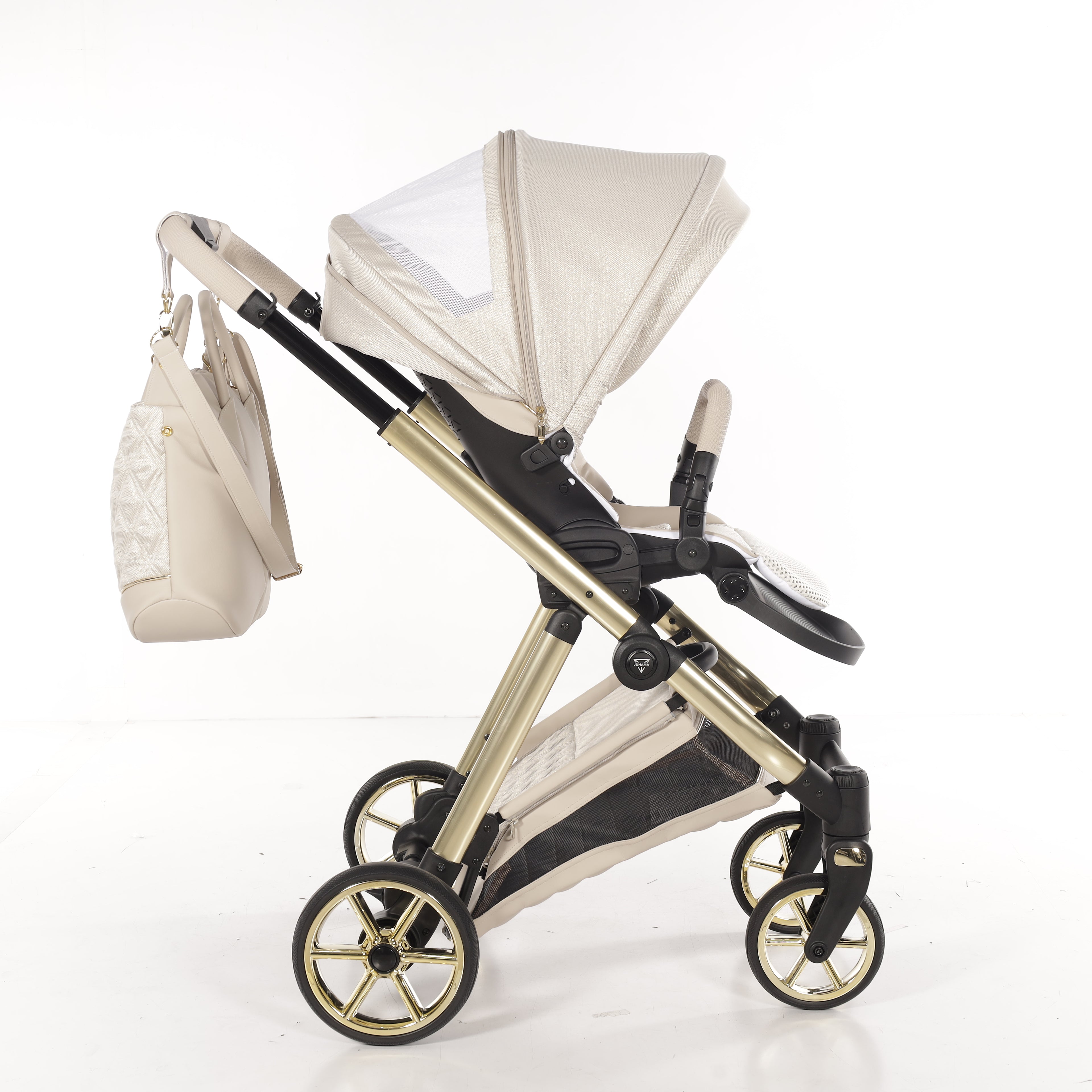 Poussette 2en1 Junama Elegante Lamé