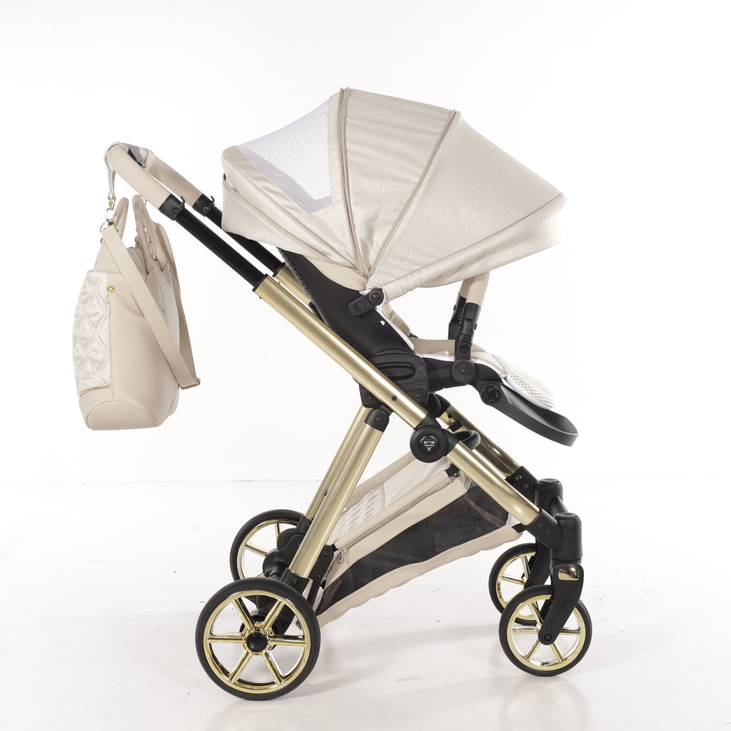 Poussette 2en1 Junama Elegante Lamé