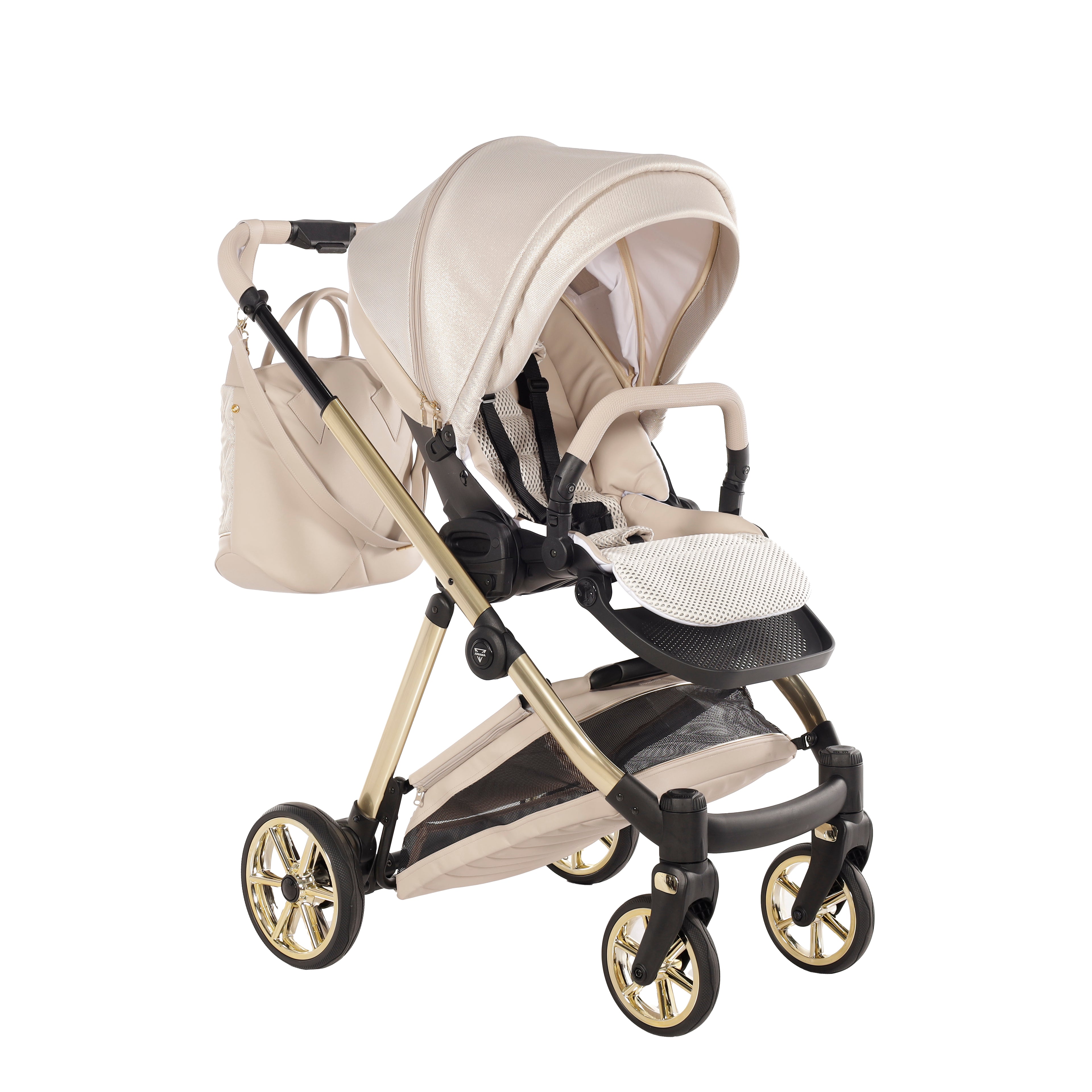 Poussette 2en1 Junama Elegante Lamé