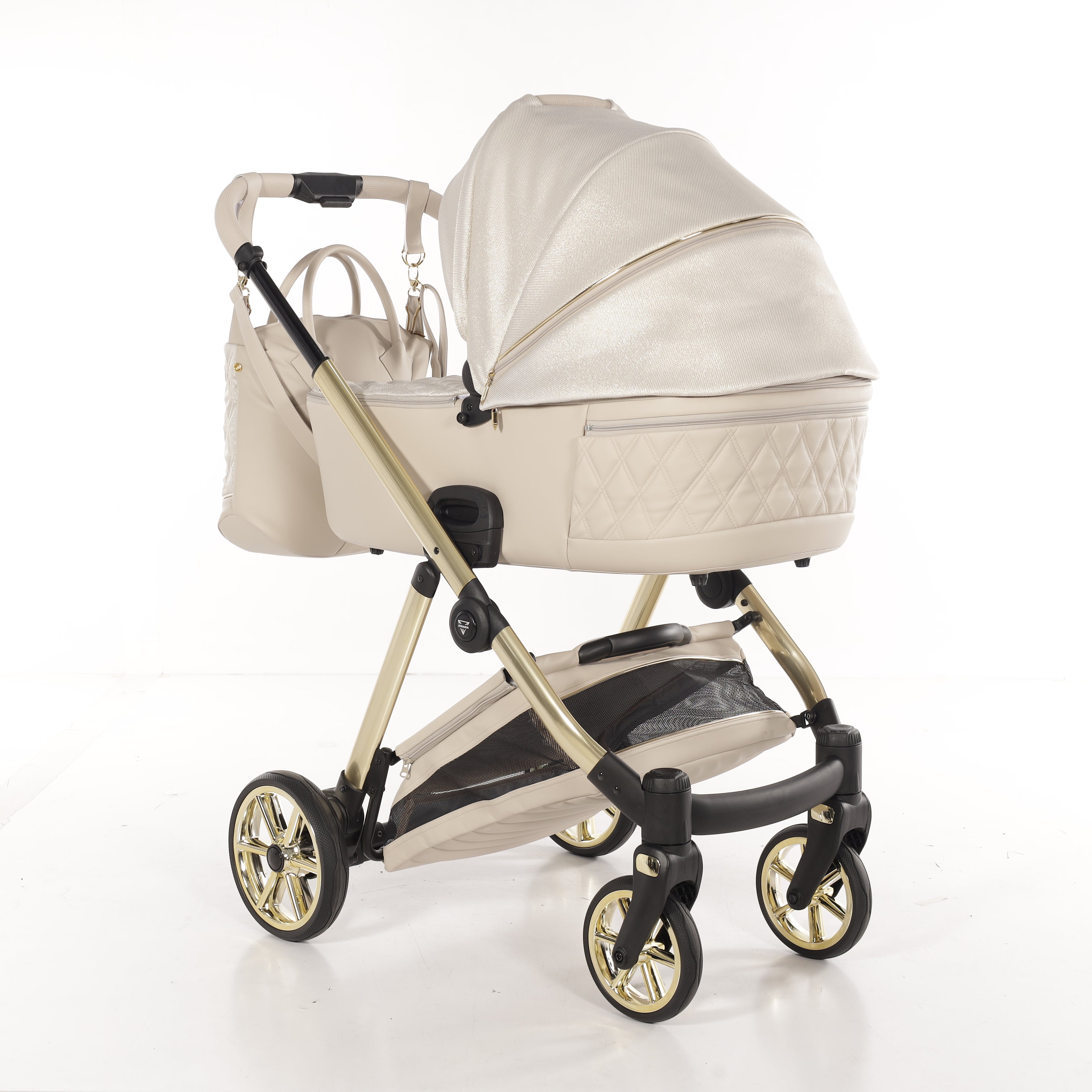 Poussette 2en1 Junama Elegante Lamé